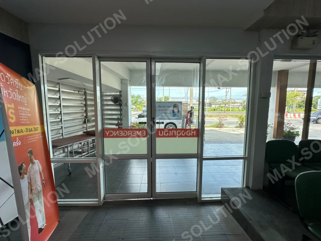 ผลงานติดตั้ง ประตูสไลด์อัตโนมัติ DORMAKABA สถานพยาบาลเมืองสมุทรบางปู สมุทรปราการ | MAX-SOLUTION (รูปที่ 3)