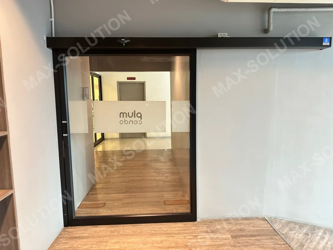 ผลงานติดตั้ง ประตูอัตโนมัติ DORGEN พลัมคอนโด เซ้นทรัล สเตชั่น เฟส 2 นนทบุรี | MAX-SOLUTION (รูปที่ 3)