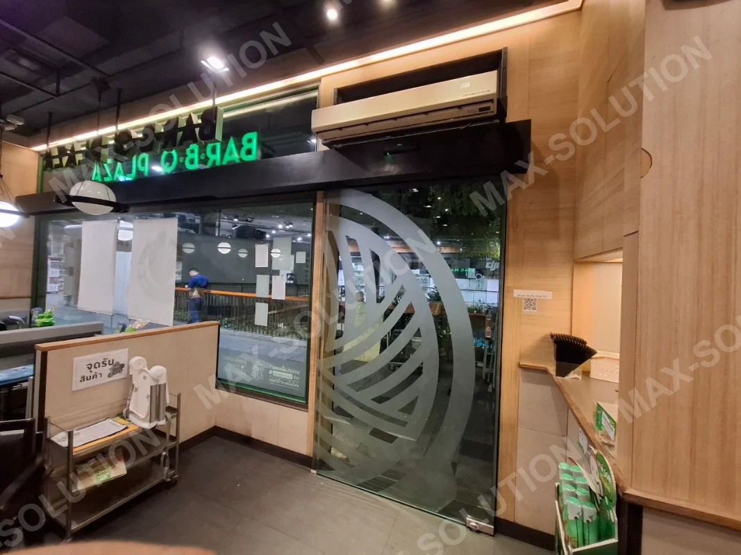 ผลงานติดตั้ง Auto Door DORMAKABA BAR.B.Q PLAZA กรุงเทพฯ | MAX-SOLUTION (รูปที่ 3)