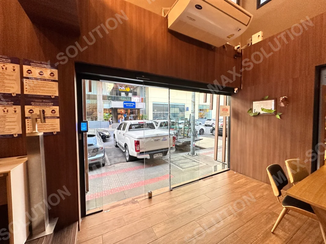 ผลงานติดตั้ง Auto Door DORGEN THE NEWTON กรุงเทพฯ | MAX-SOLUTION (รูปที่ 2)