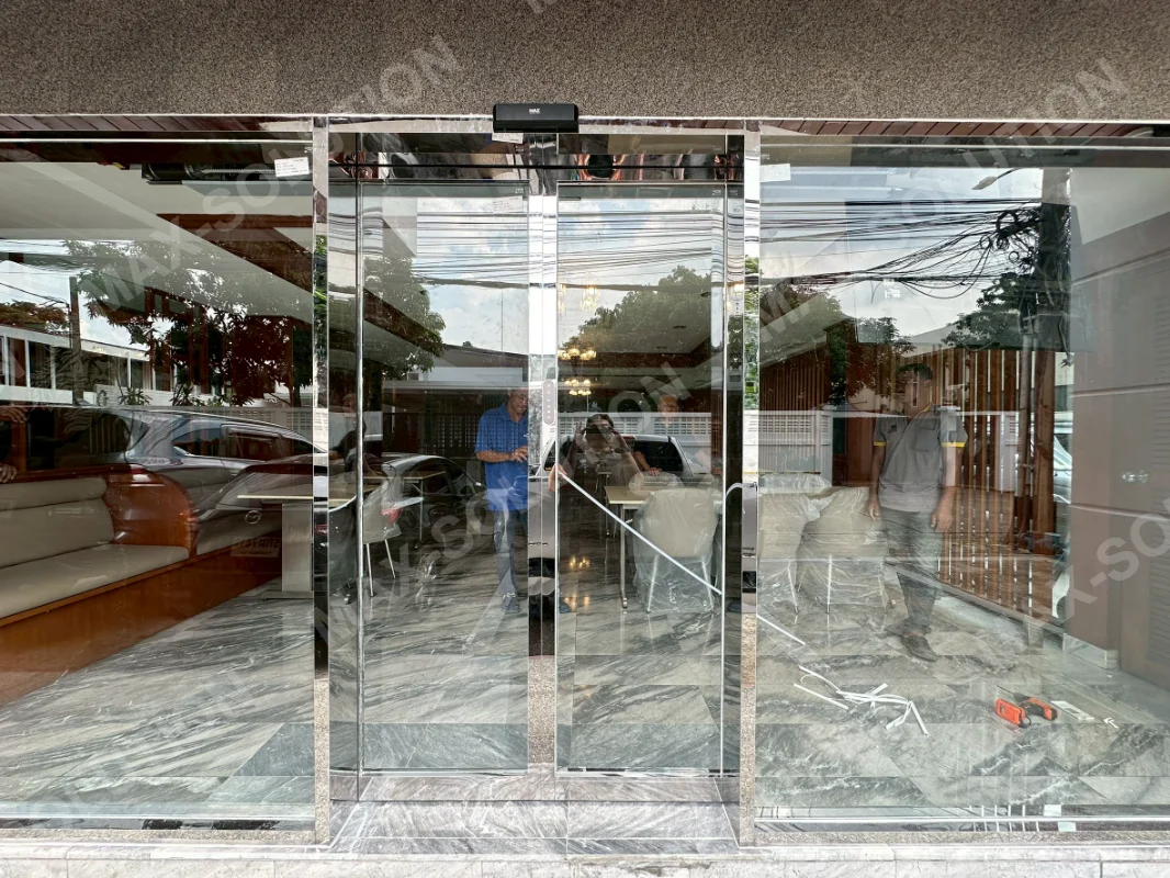 ผลงานติดตั้ง Automatic Door DORGEN รร.สยามพาเลซ กรุงเทพฯ | MAX-SOLUTION