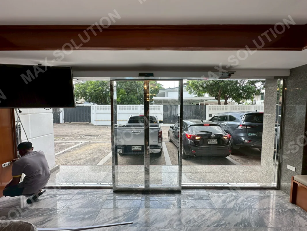 ผลงานติดตั้ง Automatic Door DORGEN รร.สยามพาเลซ กรุงเทพฯ | MAX-SOLUTION (รูปที่ 3)