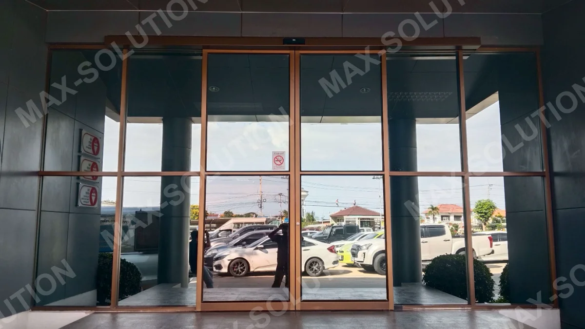 ผลงานติดตั้ง ประตูอัตโนมัติ DORGEN บมจ.ไทยเซ็นทรัลเคมี สมุทรปราการ | MAX-SOLUTION