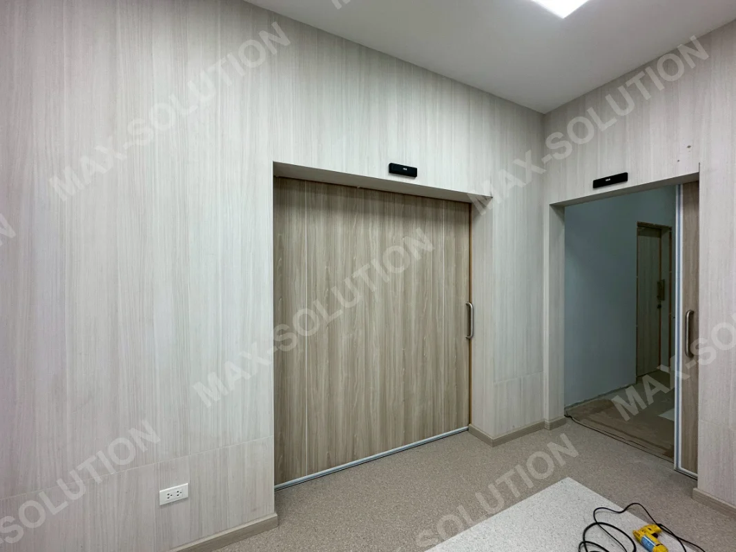 ผลงานติดตั้ง ประตูสไลด์อัตโนมัติ DORGEN รพ.ธนบุรีชุมพร ชุมพร | MAX-SOLUTION (รูปที่ 2)