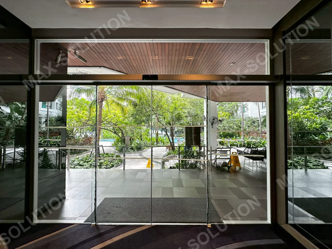 ผลงานติดตั้ง ประตูอัตโนมัติ DORGEN รร.ชาเทรียม กรุงเทพฯ | MAX-SOLUTION (รูปที่ 2)