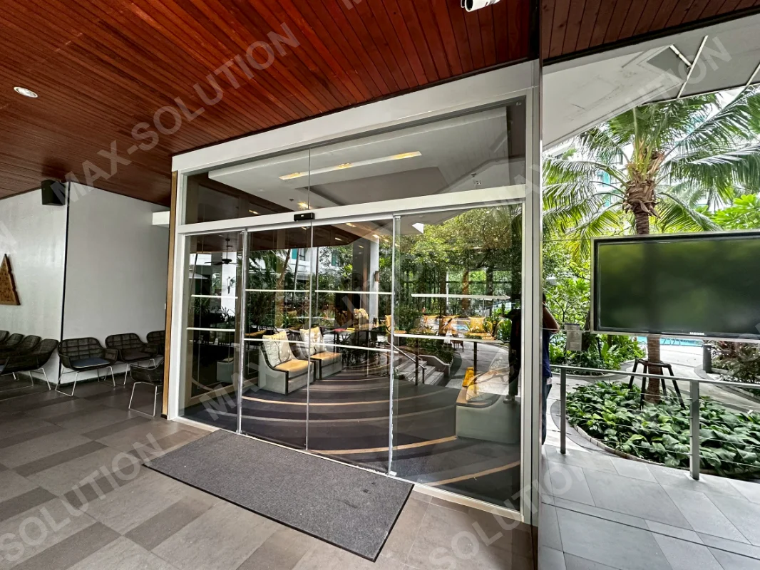 ผลงานติดตั้ง ประตูอัตโนมัติ DORGEN รร.ชาเทรียม กรุงเทพฯ | MAX-SOLUTION (รูปที่ 3)