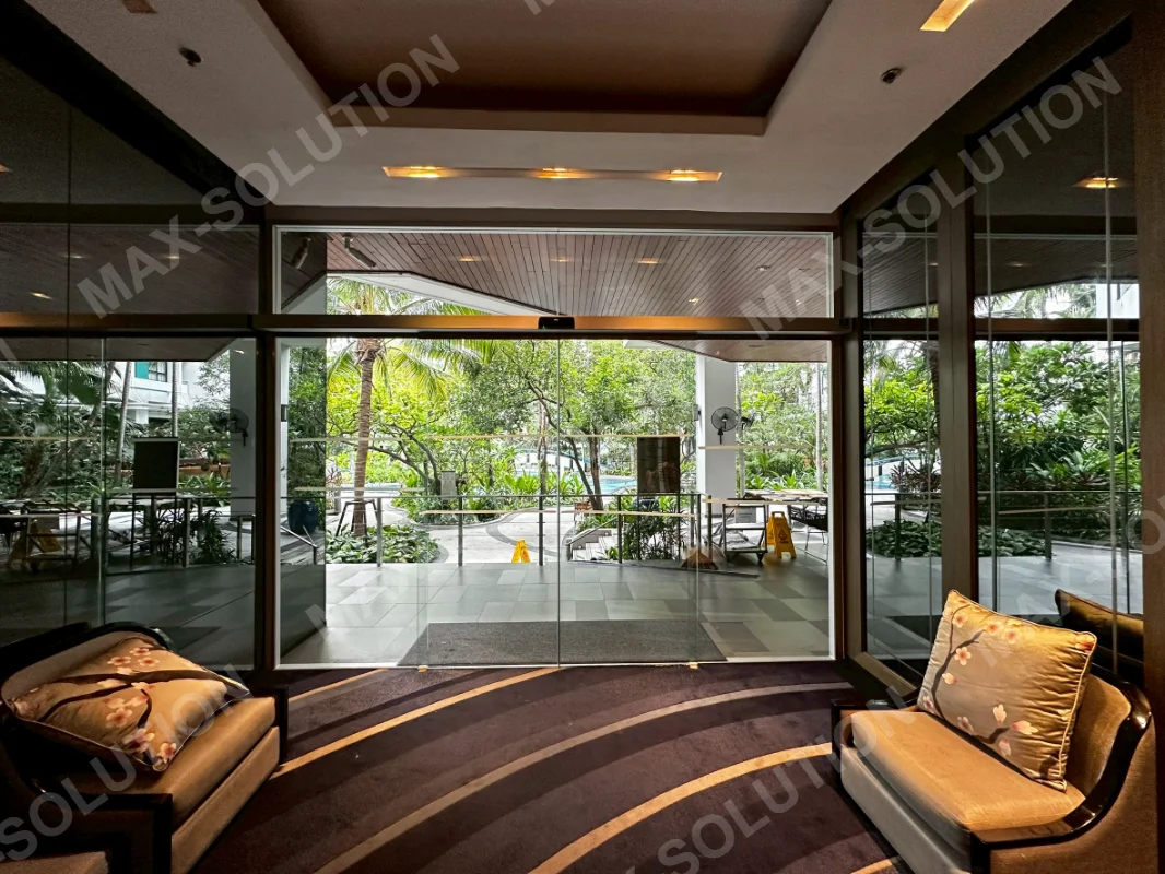 ผลงานติดตั้ง ประตูอัตโนมัติ DORGEN รร.ชาเทรียม กรุงเทพฯ | MAX-SOLUTION (รูปที่ 4)