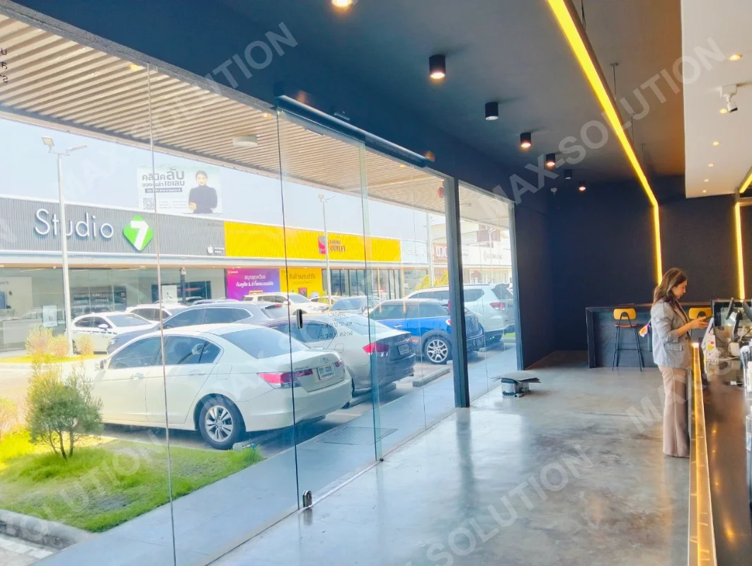 ผลงานติดตั้ง ประตูออโต้ DORGEN ร้านกาแฟ12 กรุงเทพฯ | MAX-SOLUTION (รูปที่ 2)