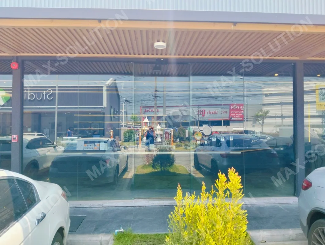 ผลงานติดตั้ง ประตูออโต้ DORGEN ร้านกาแฟ12 กรุงเทพฯ | MAX-SOLUTION (รูปที่ 3)