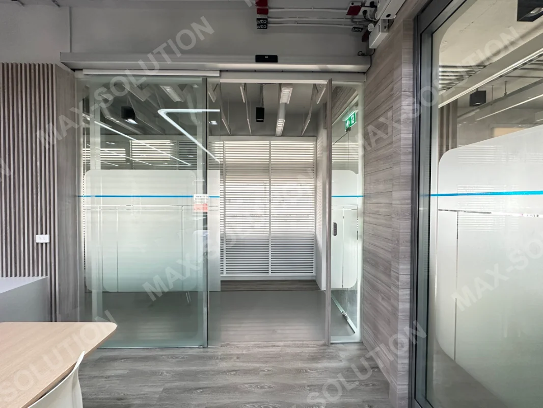 ผลงานติดตั้ง Auto Door DORGEN คณะพาณิชยศาสตร์ จุฬาฯ กรุงเทพฯ | MAX-SOLUTION (รูปที่ 2)