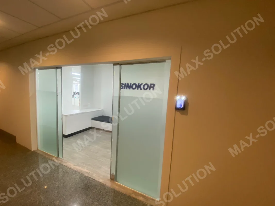 ผลงานติดตั้ง Auto Door DORGEN SINOKOR กรุงเทพฯ | MAX-SOLUTION (รูปที่ 3)